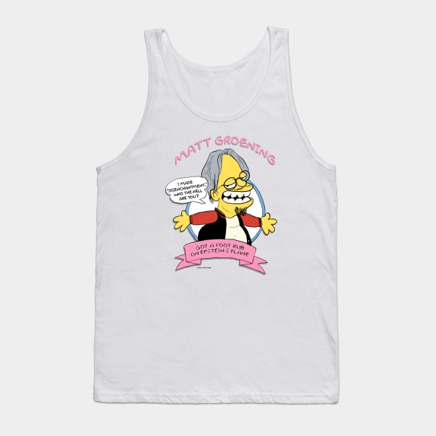 Matt Groening, dude Tank Top by austinkimmell67@gmail.com